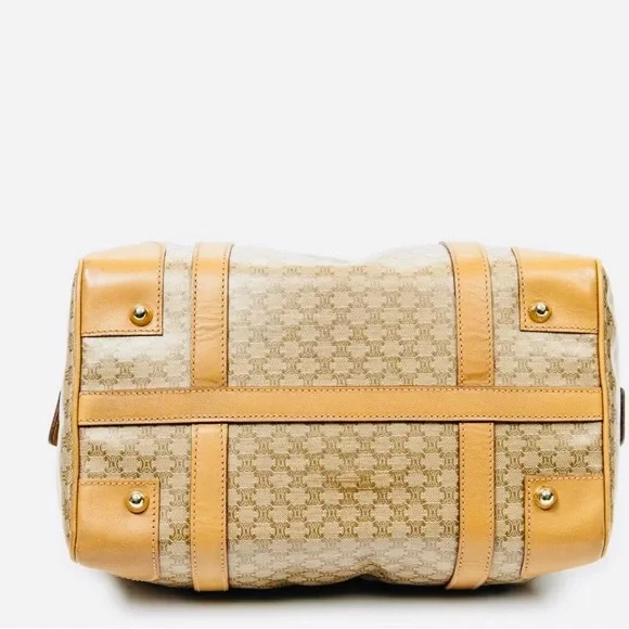 Celine Beige and Tan Satchel - Picture 4 of 16